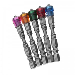 High Quality Single Head Magnetic Screwdriver Bit Anti-Slip Hex Electric Screw Driver Set For Power Tools