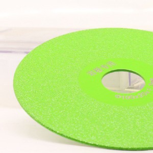 Wholesale 115*30mm Diamond Brazed Glass Cutting Disc For Tile Ceramic Glass Fast Cutting Grinding