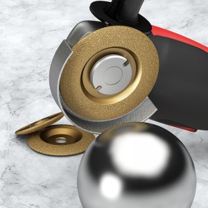 100/125/150/180mm Vacuum Brazed Diamond Cup Cutting Grinding Wheel Disc For Cast Iron Stone