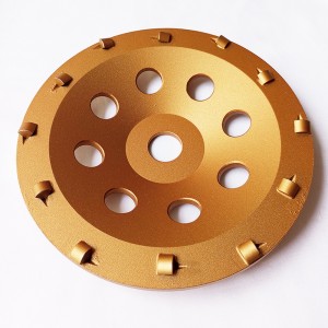 PCD Grinding Cup Wheel Polycrystalline Diamond Grinding Wheel For Removing Epoxy Coating Glue