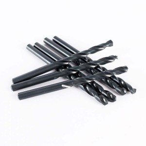 Factory HKTools High Speed Steel 4341 Black Twist Drill Bits DIN338 Jobber Length For Metal Drilling
