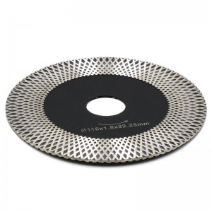 Factory Supply 5” 125mm Hot Press Turbo Diamond Saw Blade Grinding & Cutting Disc For Ceramic Porcelain Tile