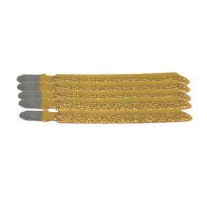 100mm Brazed Diamond Jig Saw Blades For Tile Ceramic Brick Granite Marble