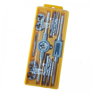 Customer Tap & Die Set 12pcs20pcs 40pcs screw thread hand tap thread rolling die