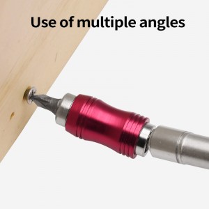 1/4″ Hex Magnetic Ring Screwdriver Bits Drill Hand Tools Drill Bit Extension Rod Quick Change Holder Drive Guide Screw Drill Tip