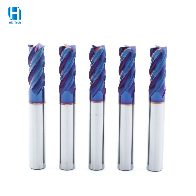 Wholesale Cheap High Quality New HRC65 4 Flute Tungsten Carbide End Mill For Stainless Steel