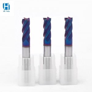 Wholesale cheap high quality new HRC65 4 flute tungsten carbide end mill for stainless steel