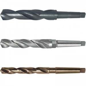 HSS DIN341/ANSI B94.11-1977 Taper Shank Twist drill bit for metal deep drilling