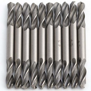 China The best supplier Double-Ended Spiral HSS M35 Cobalt Twist Drill Bit For Thin Sheet