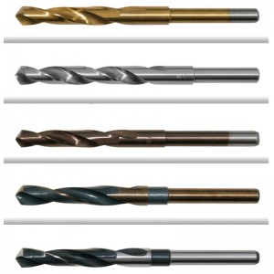 Foret Hélicoïdal HSS - Diamètre 17mm - Tige 1/2" - Acier 9341 Trempé - Pointe 135° - Pour Métal, Bois