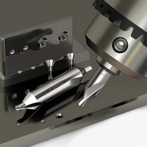 60°Split Point HSS DIN333 Double Ended Centre Self Centre and Spotting Drill Bit For Hole Processing