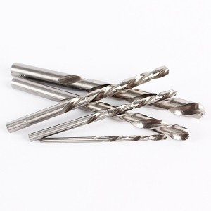 5PCS HSS Left Hand Twist Drill Bit Set Reverse Twist For Metal Drilling