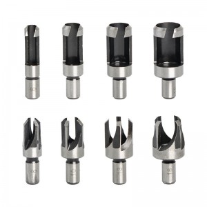 Round Tube Type Wood Plug Hole Cutter Drill Bit Sets