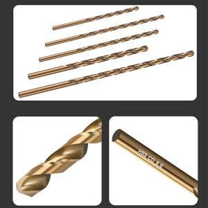 HSS-Co Extension Twist Drill Bit 2.5-13mm Fully Ground For Stainless Steel