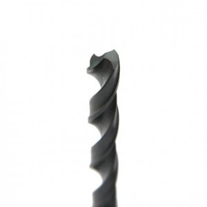 HSS4241 Straight Shank Twist Drill Bit Roll-forged Black For Metal Drilling