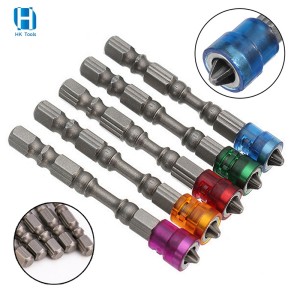 High Quality Single Head Magnetic Screwdriver Bit Anti-Slip Hex Electric Screw Driver Set For Power Tools