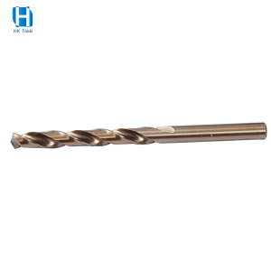 DIN338 HSS-Co M35 Twist Drill Bit Straight Shank For Metal Drilling
