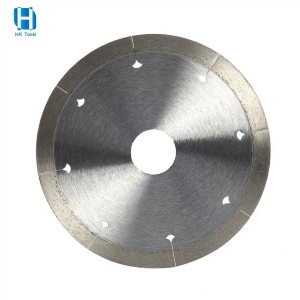 Manufacturer 4.5inch 115mm Sintered Continous Rim Diamond Circular Saw Blades For Ceramics