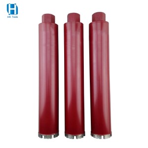 High Performance Diamond Core Drill Bit 350/370/450mm For Reinforced Concrete Masonry Wet Drilling