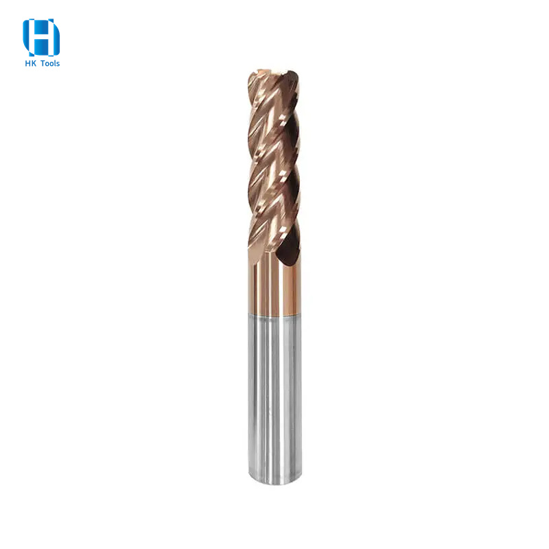 55HRC Solid Carbide 2 Flute Corner Radius End Mills