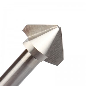 4.3-50mm 90 Degree HSS Counterisnk Bit 3 Flutes Chamfering Tool Drill Bits For Metal