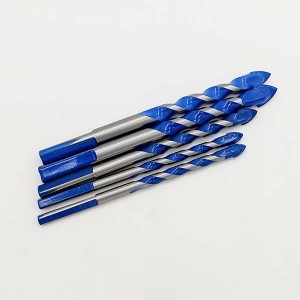Multi-function Masonry Drill bits Triangle Shank 5PCS For Ceramic Glass