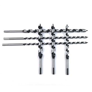 High Carbon Steel SDS Plus Shank Auger Drill Bit For Wood Deep Smooth Clean Hole Drilling