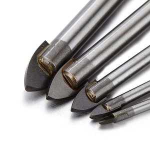 Drill Bit Set 5pcs 3/4/6/8/10mm Glass Drill Bit For Ceramic Tile