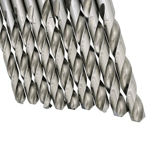 DIN338 Bright Finish HSS4341 Twist Drill Bit Set 25PCS 1-10mm For Efficiency Drilling