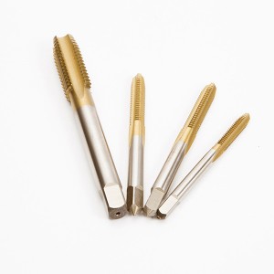 DIN371 DIN376 Straight Flute HSS Titanium Machine Taps Screw Tap for Creating Screw Thread