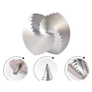 6-60MM HSS Step Pagoda Drill Bit Spiral Multi-Function 12 Steps Drill Spiral Groove Reamer Power Tools Metal Drill