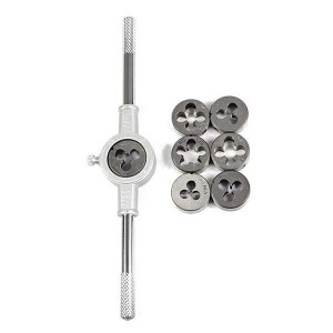 Customized 8PCS M3~M12 Hand Tapping Die Set Screw Taps Dies Wrench Tap Die Capstan Set Die Set