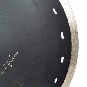 105-350mm Hot Pressed Diamond Saw Blade Wet Use For Marble Tile