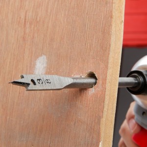 13PCS Inch Size Woodworking Flat Drill Bits Set With Bag