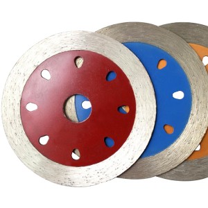 110mm Diamond Saw Blade Continous Rim Wet Use For Stone Cutting
