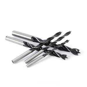 5PCS Wood Brad Point Drill Bit Set 4-10mm For Carpenter Woodworking