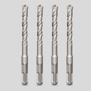 Cross Tips SDS Plus Hammer Drill Bits Round Shank For Masonry Wall Concrete
