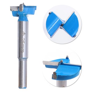 Forstner Drill Bit Woodworking Hole Saw Cutter Hinge Boring Bits Round Shank Tungsten Carbide