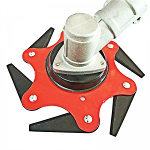 Bestseller Factory Seis cuchillos Desbrozadora Cuchilla de corte para cortar césped