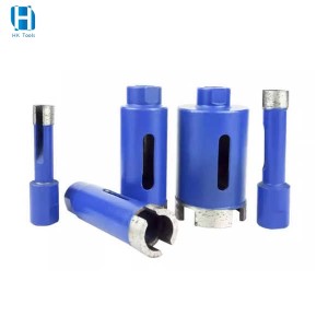 Hot Sale Hex Round Shank Diamond Hole Saw Dry Cut Vacuum Brazed Core Drill Bit