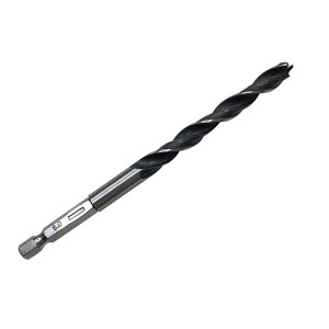 5PCS Hex Shank Woodworking Brad Point Drill Bit Three Tips For Reaming Drilling Tool