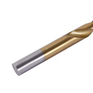 8PC HSS Titanium Coated Twist Drill Bit Set 3-10mm With Plastic Box
