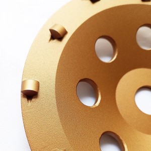 PCD Grinding Cup Wheel Polycrystalline Diamond Grinding Wheel For Removing Epoxy Coating Glue