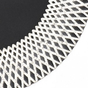 Factory Supply 5” 125mm Hot Press Turbo Diamond Saw Blade Grinding & Cutting Disc For Ceramic Porcelain Tile