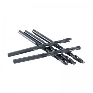 Factory HKTools High Speed Steel 4341 Black Twist Drill Bits DIN338 Jobber Length For Metal Drilling