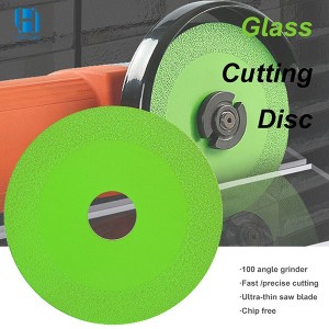 4″ Diamond Coated Cutting Disc Saw Blade Grinding Wheel For Glass Stone Tiles
