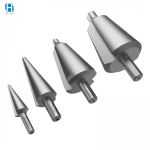 HSS 4241 Double Straight Flute Conical Umbrella Tube and Sheet Taper Power Drill Bit