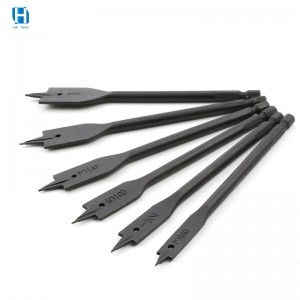 13pcs 6-25mm Long High-carbon Steel Woodworking hex shank wood flat spade drilling bit