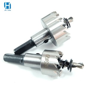 HSS6542 Hole Saw Triangluar Shank High Speed Stell Hole Opener For Metal Stainless Steel