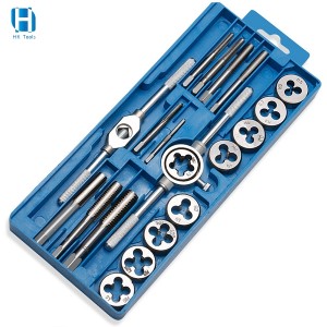 Professional Threading Cutting Tools Cobalt Tap And Die Set